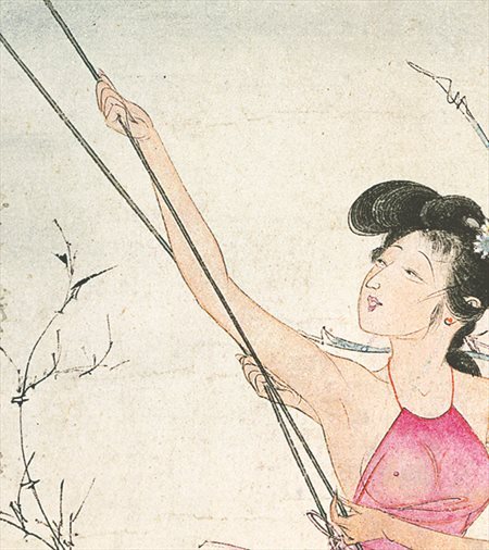 忠县-胡也佛的仕女画和最知名的金瓶梅秘戏图